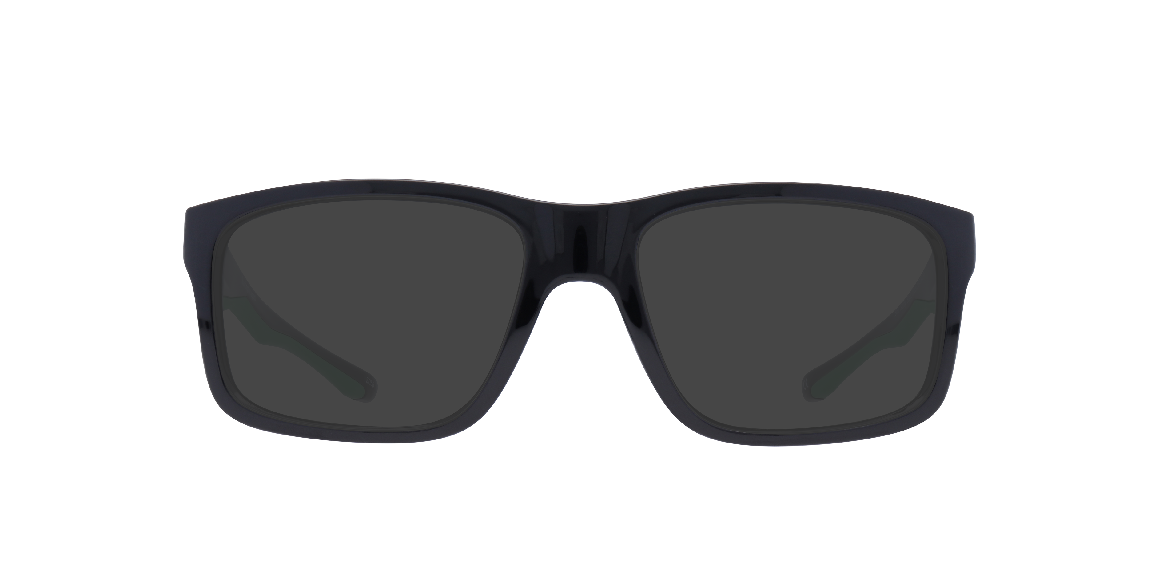 Beat Shiny Black Green AcetateEyeglass Frames for Glasses Direct, with Tinted Lenses