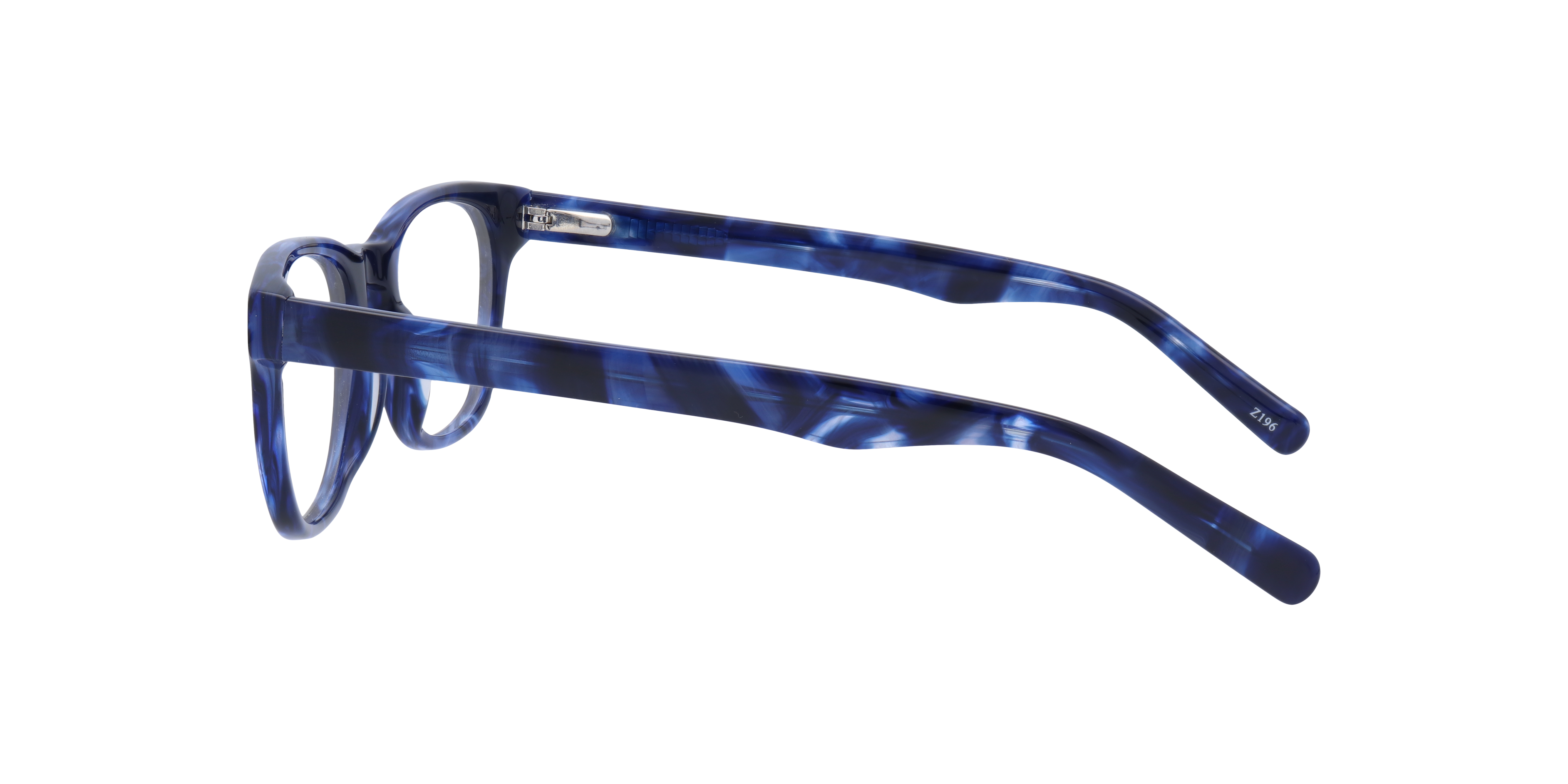 Andi Sapphire AcetateEyeglass Frames for Glasses Direct, Side View