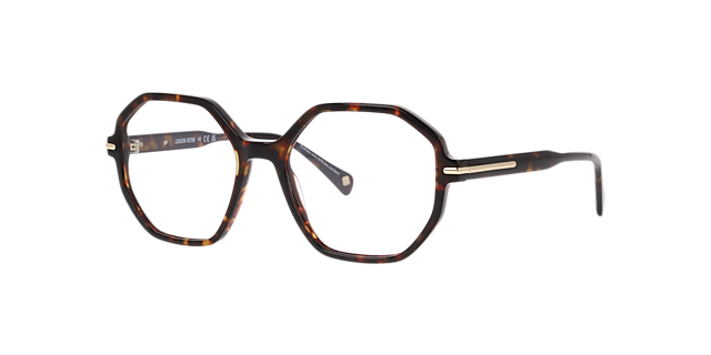 New Barnet Havana Brown AcetateEyeglass Frames for Glasses Direct, Angle View