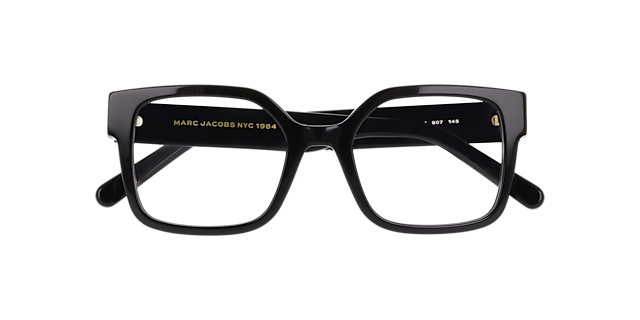 MARC 861 Black AcetateEyeglass Frames for Glasses Direct, Closed View