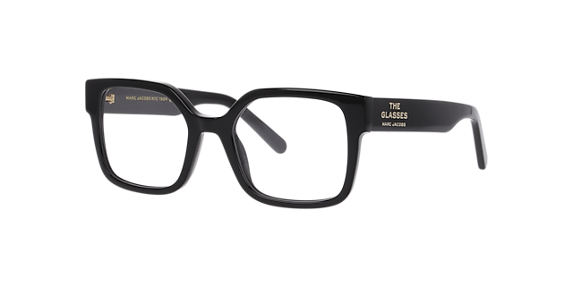 MARC 861 Black AcetateEyeglass Frames for Glasses Direct, Angle View