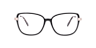Cuwendi Black AcetateEyeglass Frames for Glasses Direct, Front View