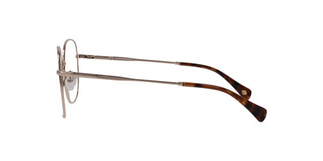 Marylebone Gold MetalEyeglass Frames for Glasses Direct, Side View