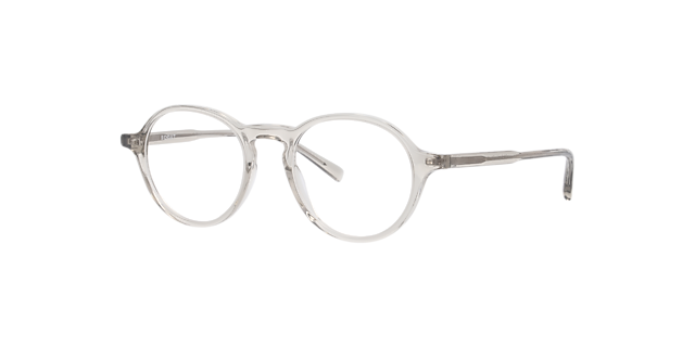 Mackenzie Crystal Light Grey AcetateEyeglass Frames for Glasses Direct, Angle View