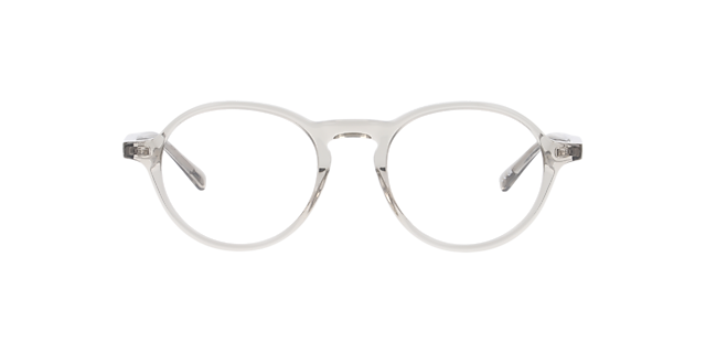 Mackenzie Crystal Light Grey AcetateEyeglass Frames for Glasses Direct, Front View