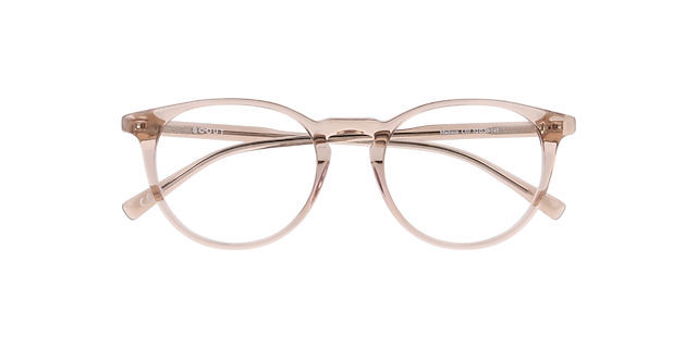 Madison Crystal Nude AcetateEyeglass Frames for Glasses Direct, Closed View