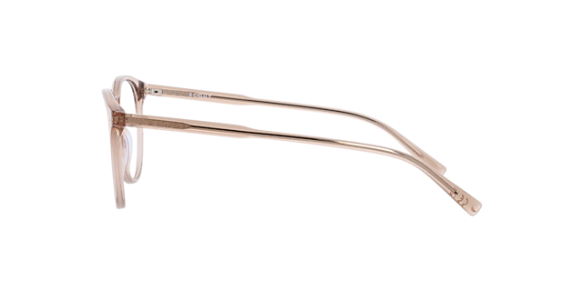 Madison Crystal Nude AcetateEyeglass Frames for Glasses Direct, Side View
