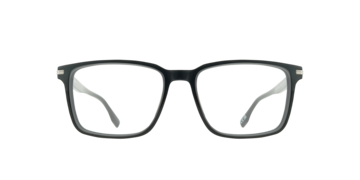 Black/Silver Leith -  Acetate Glasses