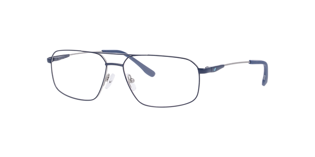 Nb4204 Blue MetalEyeglass Frames for Glasses Direct, Angle View