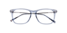 TH 2195 Blue AcetateEyeglass Frames for Glasses Direct, Closed View