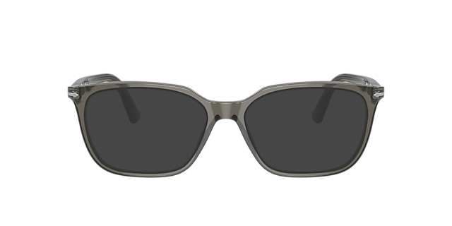 PO3298V Taupe Grey Transparent AcetateEyeglass Frames for Glasses Direct, with Tinted Lenses