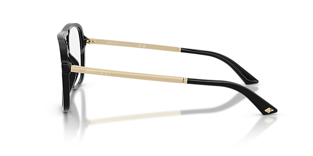 JC3052U Black AcetateEyeglass Frames for Glasses Direct, Side View