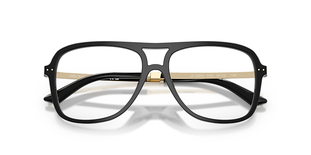 JC3052U Black AcetateEyeglass Frames for Glasses Direct, Closed View