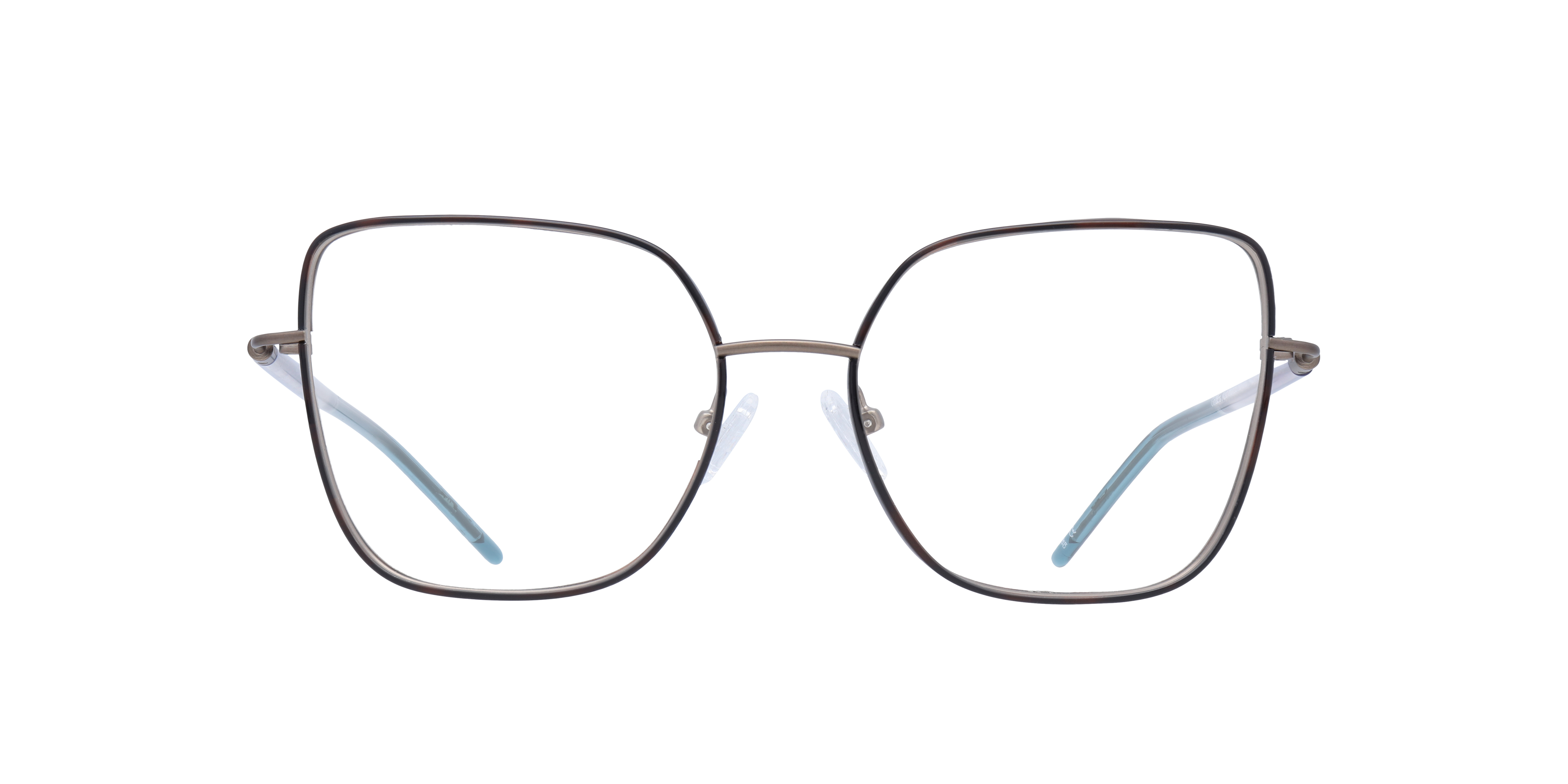 Glasses Direct ™ -Golders Cat Eye Matte Bronze Havana Glasses