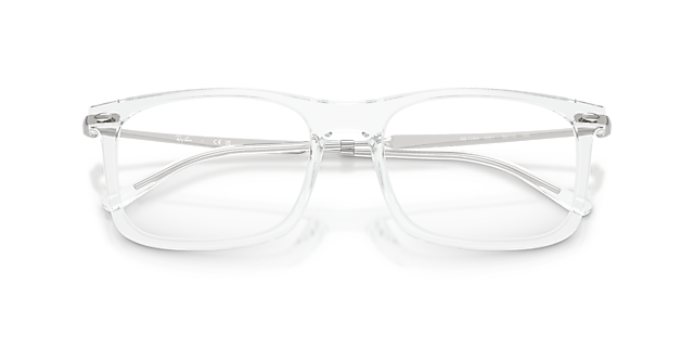 RB7260 Transparent PlasticEyeglass Frames for Glasses Direct, Closed View