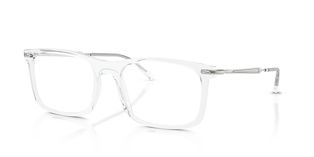 RB7260 Transparent PlasticEyeglass Frames for Glasses Direct, Angle View