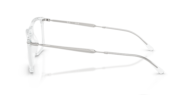 RB7260 Transparent PlasticEyeglass Frames for Glasses Direct, Side View