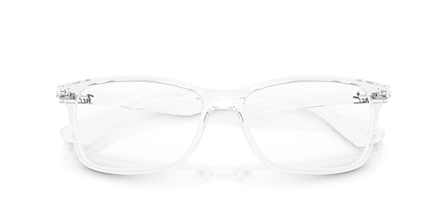 RB7047 Transparent PlasticEyeglass Frames for Glasses Direct, Closed View