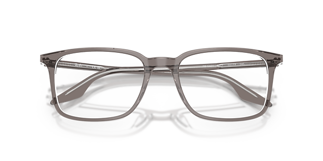RB5421 Grey Transparent AcetateEyeglass Frames for Glasses Direct, Closed View