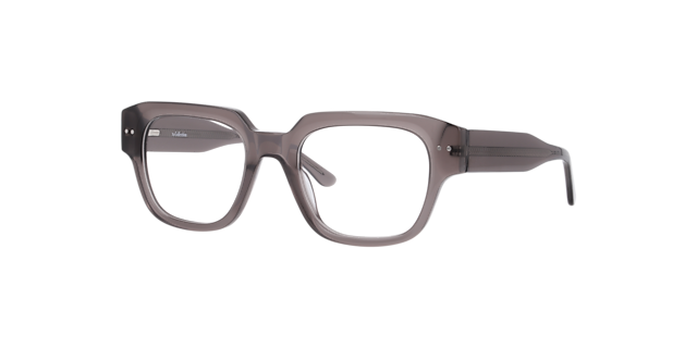 Miller Crystal Grey AcetateEyeglass Frames for Glasses Direct, Angle View