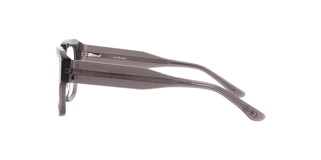 Miller Crystal Grey AcetateEyeglass Frames for Glasses Direct, Side View