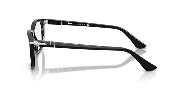 PO3382V Black AcetateEyeglass Frames for Glasses Direct, Side View