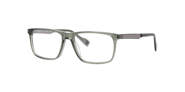 Bspark Green AcetateEyeglass Frames for Glasses Direct, Angle View