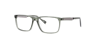 Bspark Green AcetateEyeglass Frames for Glasses Direct, Angle View