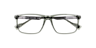 Bspark Green AcetateEyeglass Frames for Glasses Direct, Closed View