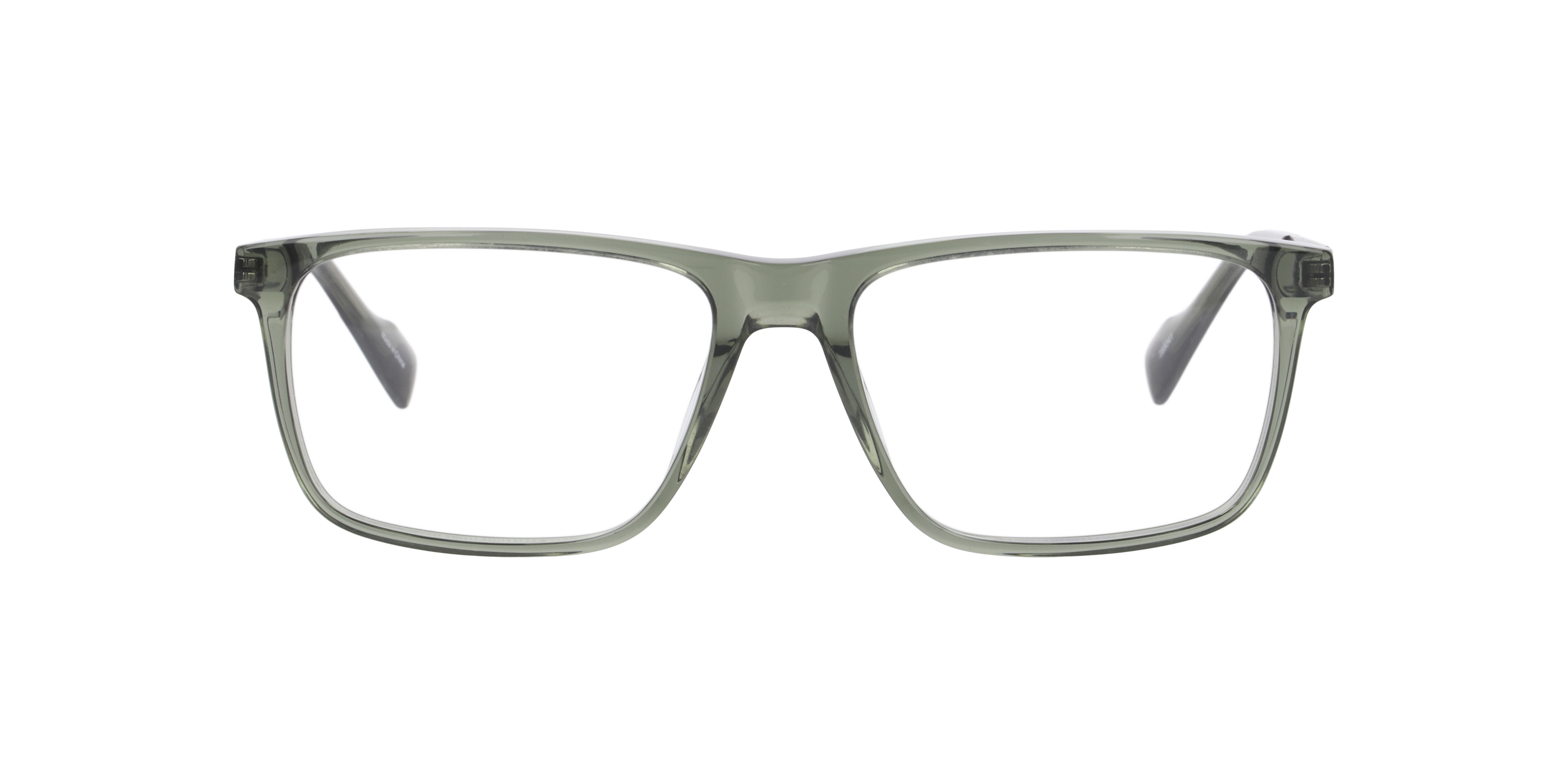 Bspark Green AcetateEyeglass Frames for Glasses Direct, Front View