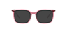 Mia Crystal Pink PlasticEyeglass Frames for Glasses Direct, with Tinted Lenses