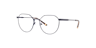 Morgan Blue MetalEyeglass Frames for Glasses Direct, Angle View