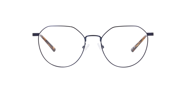 Morgan Blue MetalEyeglass Frames for Glasses Direct, Front View