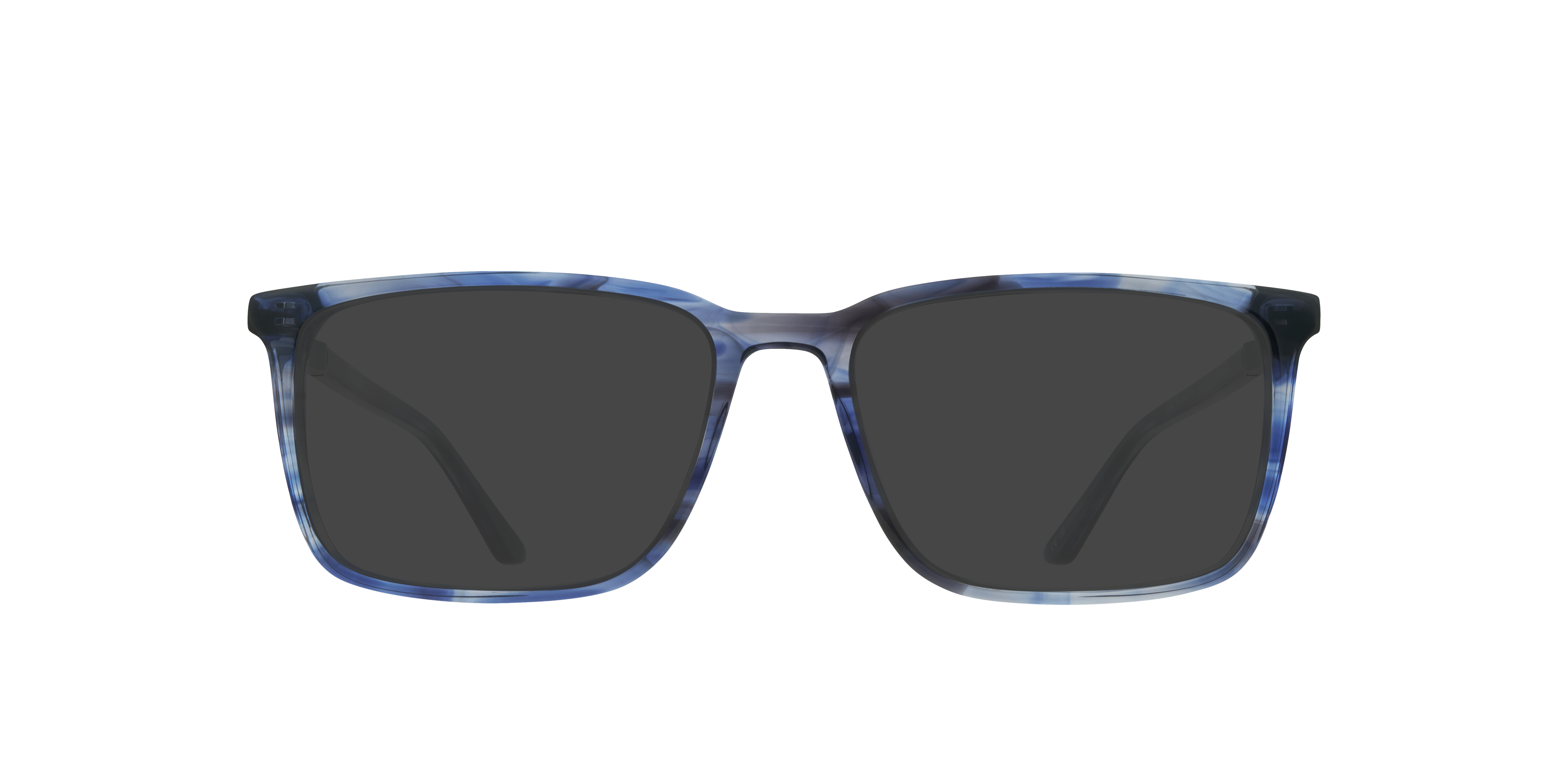Jonas Blue Horn & Matte Silver Blue AcetateEyeglass Frames for Glasses Direct, with Tinted Lenses