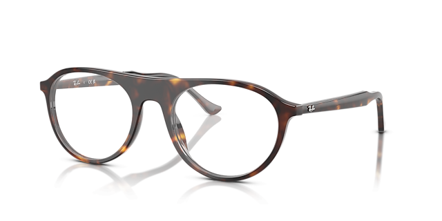 RB5441 Havana AcetateSunglass Frames for Glasses Direct, Angle View