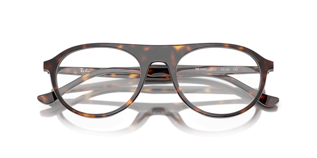 RB5441 Havana AcetateSunglass Frames for Glasses Direct, Closed View