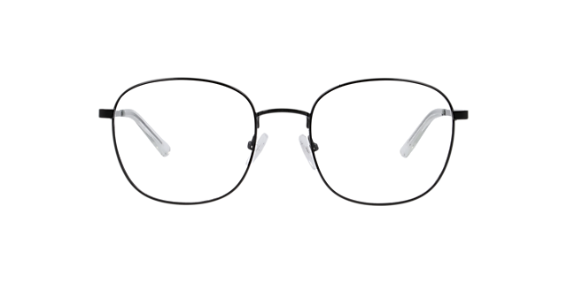 Mckenna Black MetalEyeglass Frames for Glasses Direct, Front View