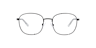 Mckenna Black MetalEyeglass Frames for Glasses Direct, Front View