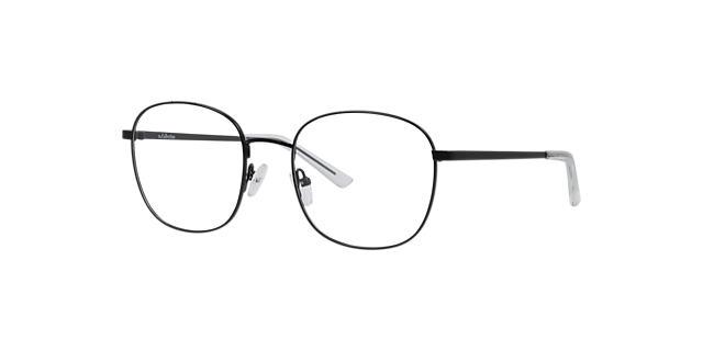 Mckenna Black MetalEyeglass Frames for Glasses Direct, Angle View