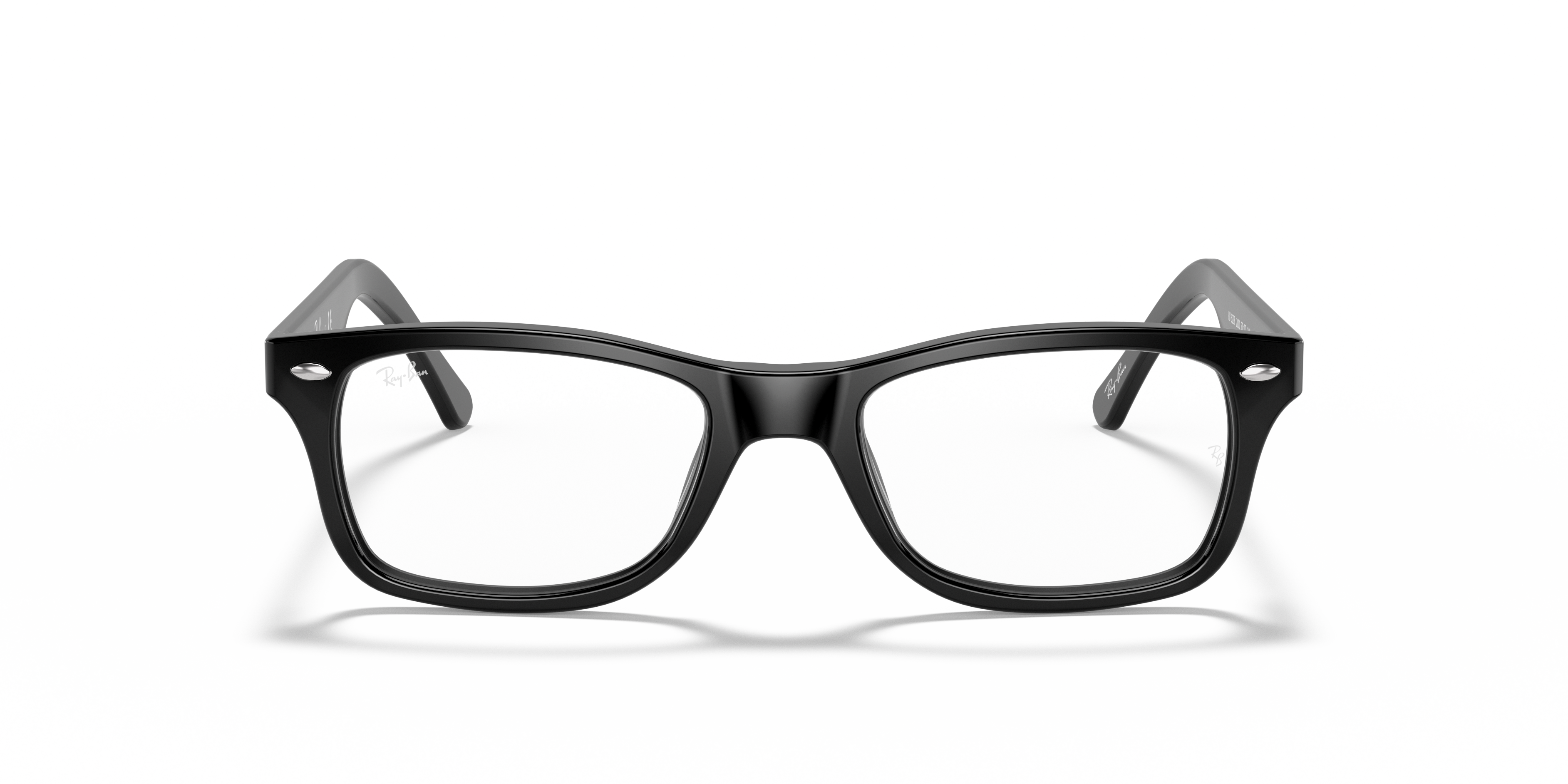 RB5228 Black AcetateEyeglass Frames for Glasses Direct, Front View