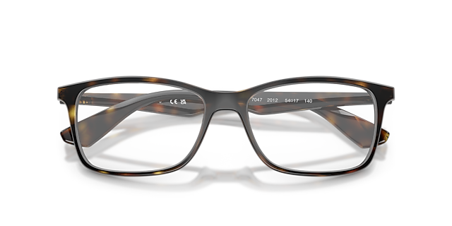 RB7047 Havana PlasticEyeglass Frames for Glasses Direct, Closed View