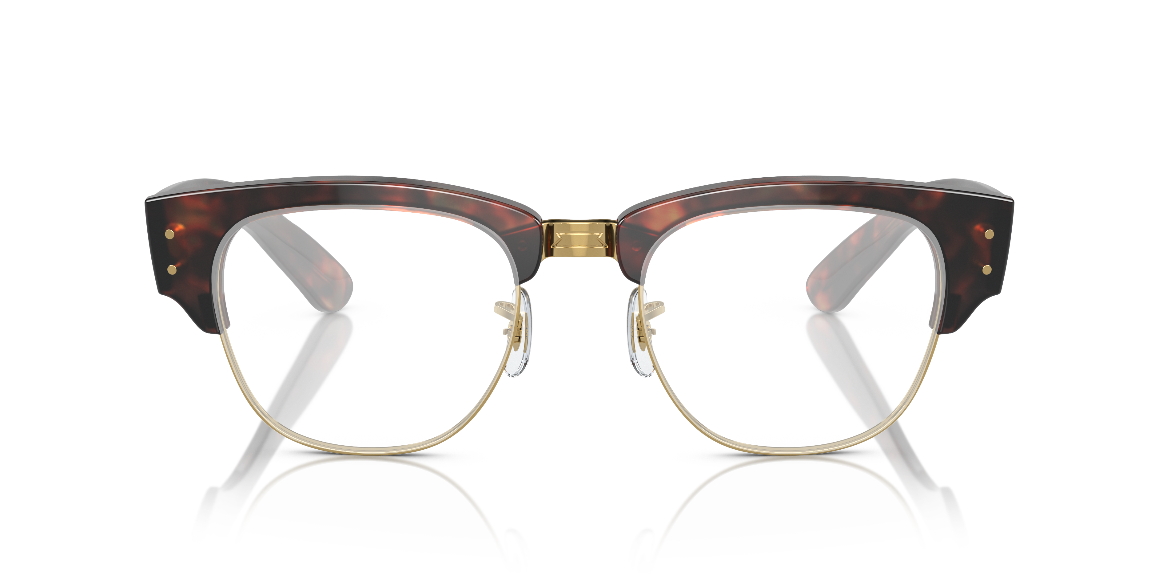 RB0316V Tortoise On Gold PlasticEyeglass Frames for Glasses Direct, Front View