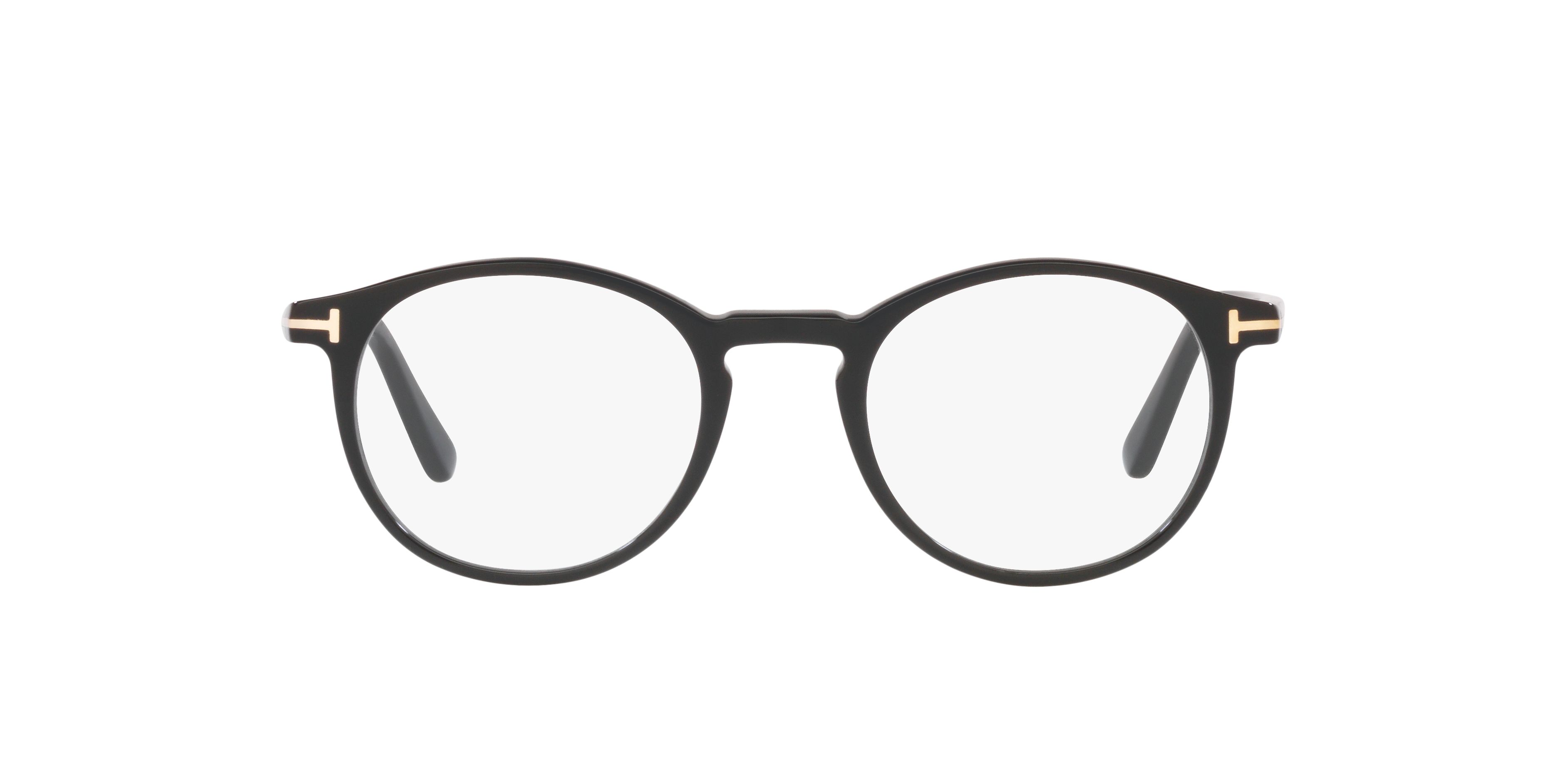 FT5294 001 Black AcetateEyeglass Frames for Glasses Direct, Front View