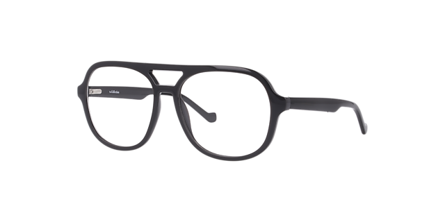Maxwell Grey PlasticEyeglass Frames for Glasses Direct, Angle View