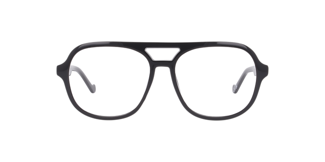 Maxwell Grey PlasticEyeglass Frames for Glasses Direct, Front View