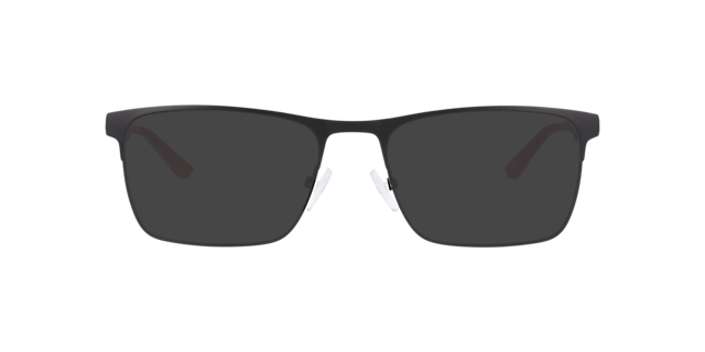 Nb4192 Black Red MetalEyeglass Frames for Glasses Direct, with Tinted Lenses