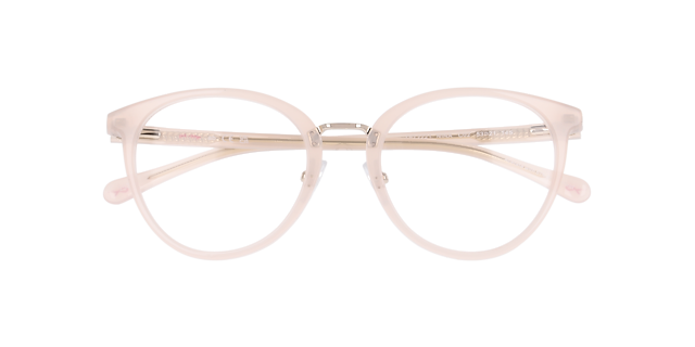 Nina Milky Pink AcetateEyeglass Frames for Glasses Direct, Closed View