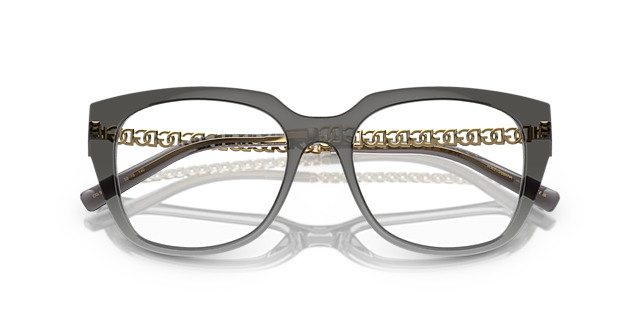 DG5087 Gradient Black PlasticEyeglass Frames for Glasses Direct, Closed View