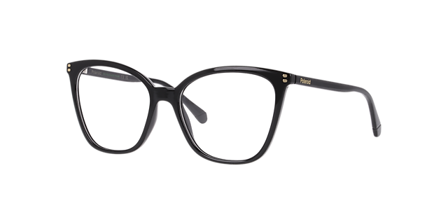 PLD D579 Black PlasticEyeglass Frames for Glasses Direct, Angle View