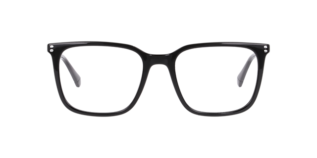 PLD D580 Black PlasticEyeglass Frames for Glasses Direct, Front View